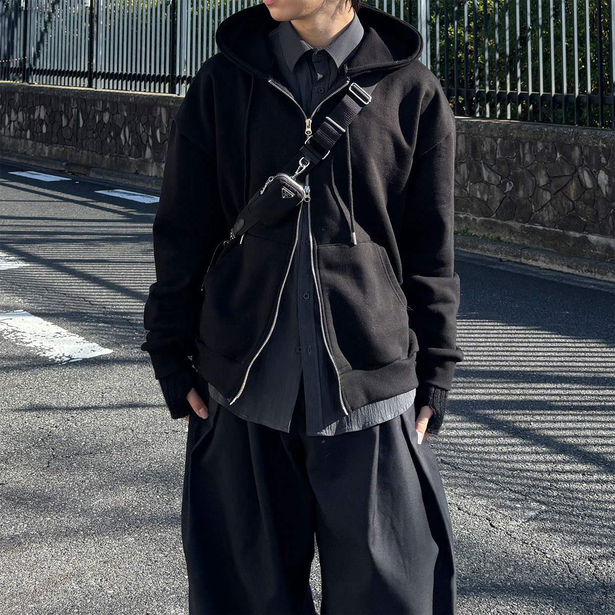 ユニセックス) ダブルジップパーカー | ファッション通販サイト NUGU