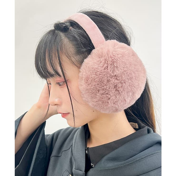 折り畳みエコファーイヤーマフ[品番：IGAW0005562]｜axes femme