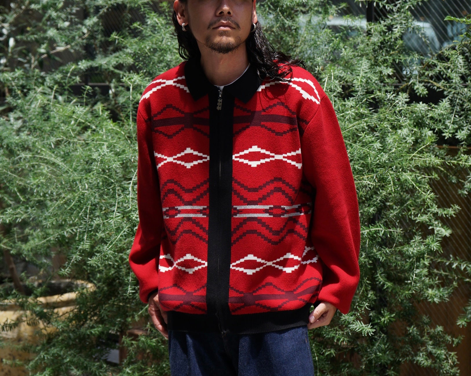 TTTMSW / Nordic zip up cardigan – PRANK STORE