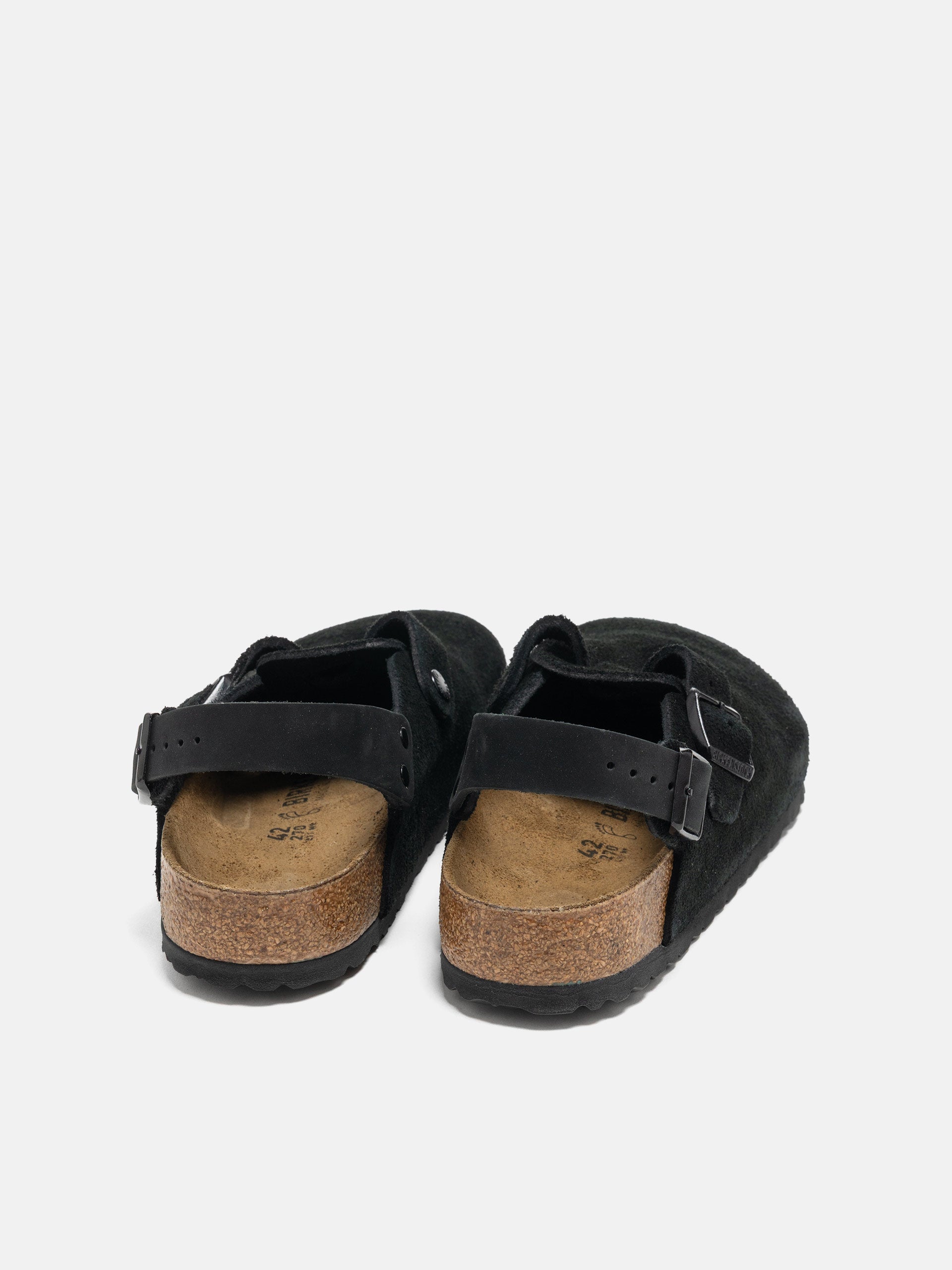Birkenstock Tokio II Suede Black | HAVEN
