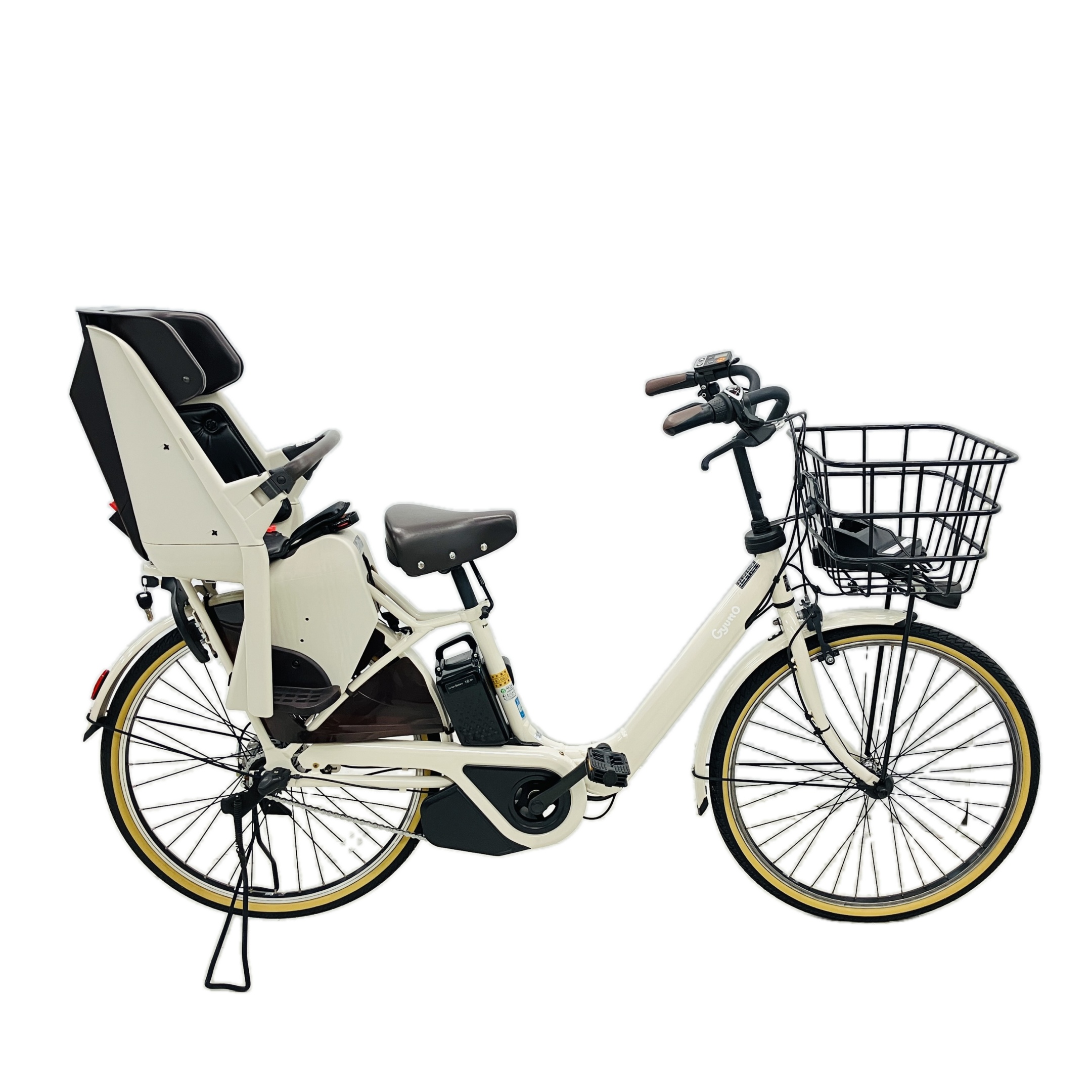 引き取り価格 【86】電動自転車 Panasonic Gyutto ホワイト 引き取り