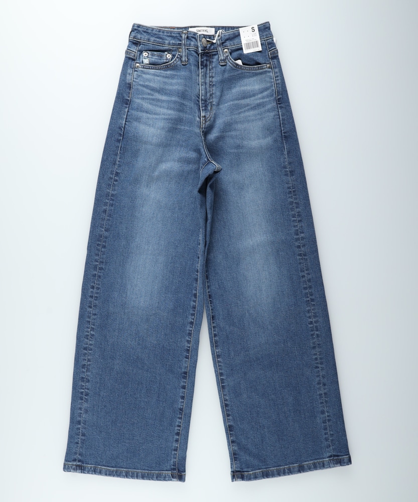 LISA」ワイドパンツ【自宅で試着、返品送料無料】(XS 中濃色