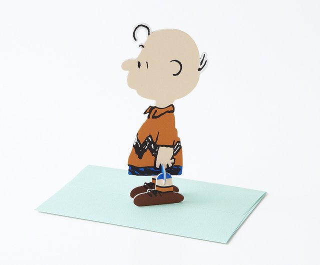 台湾 ポップアップカードチャーリーブラウンピーナッツチャーリー