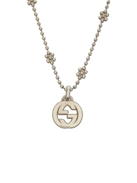 GUCCI(グッチ) / インターロッキングGネックレス/SV925/SLV/トップ有