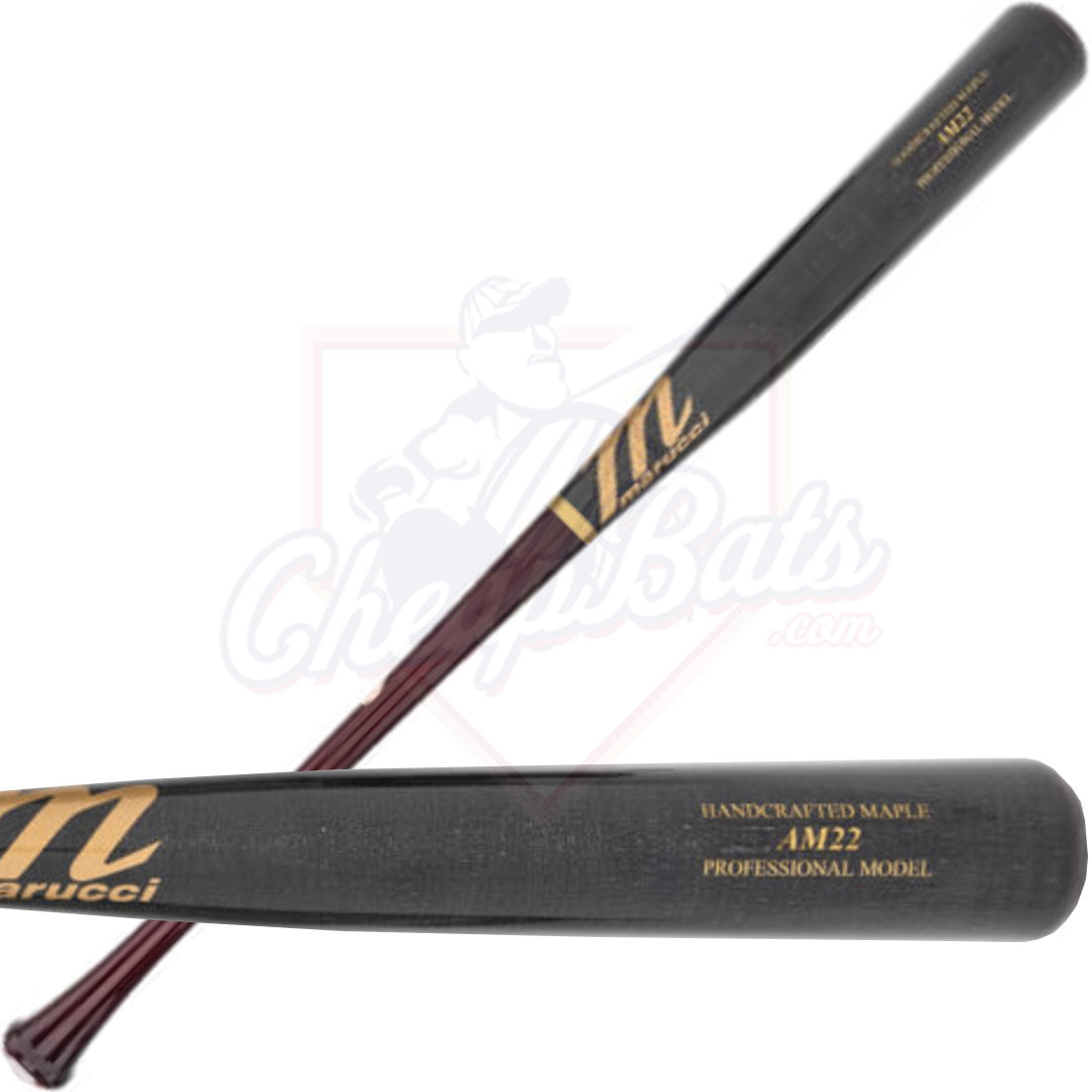 CLOSEOUT Marucci AM22 Pro Model Maple Wood Baseball Bat MVE3AM22