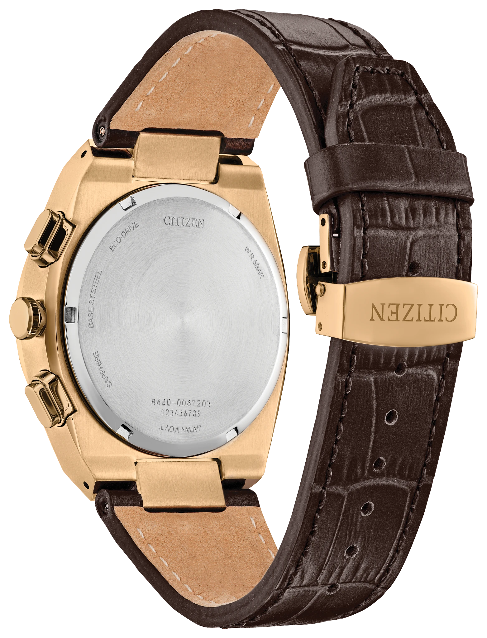 Axiom SC Black Dial Leather Strap CA4583-01E | CITIZEN