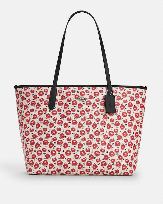 公式】コーチアウトレット | シティ トート バッグ・フローラル プリント