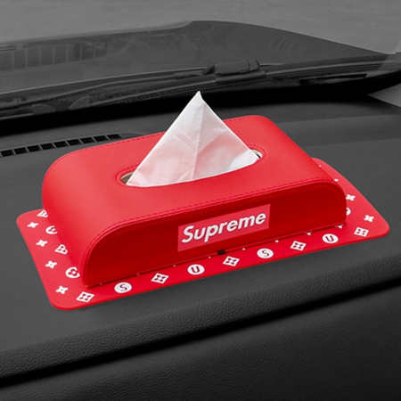 シュプリーム supreme ティッシュケース オシャレ 革 高級 インテリア