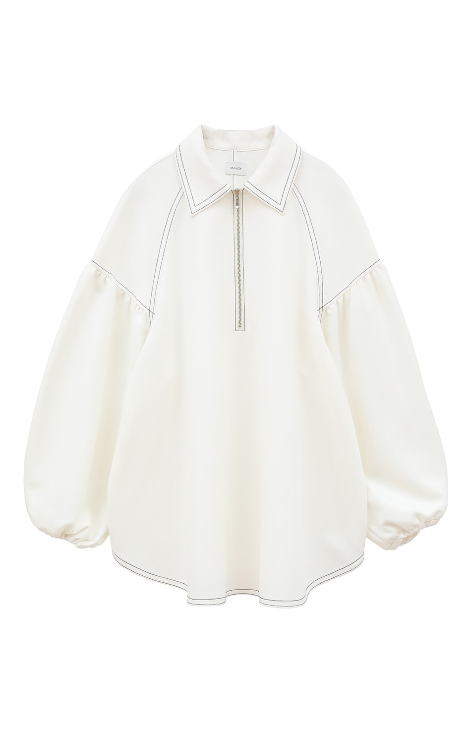 HALF ZIP TOPS｜TOPS(トップス)｜MANOF OFFICIAL ONLINE STORE