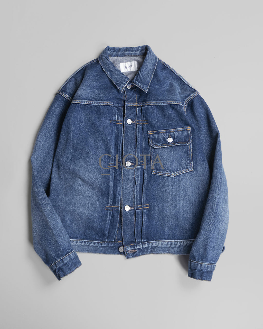 CIOTA シングルポケット デニムジャケット Single Pocket Denim Jacket