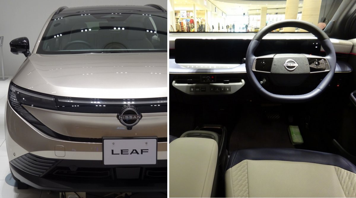 内装の質感がヤバイ】フルモデルチェンジ版・日産の新型リーフ (ZE2)の