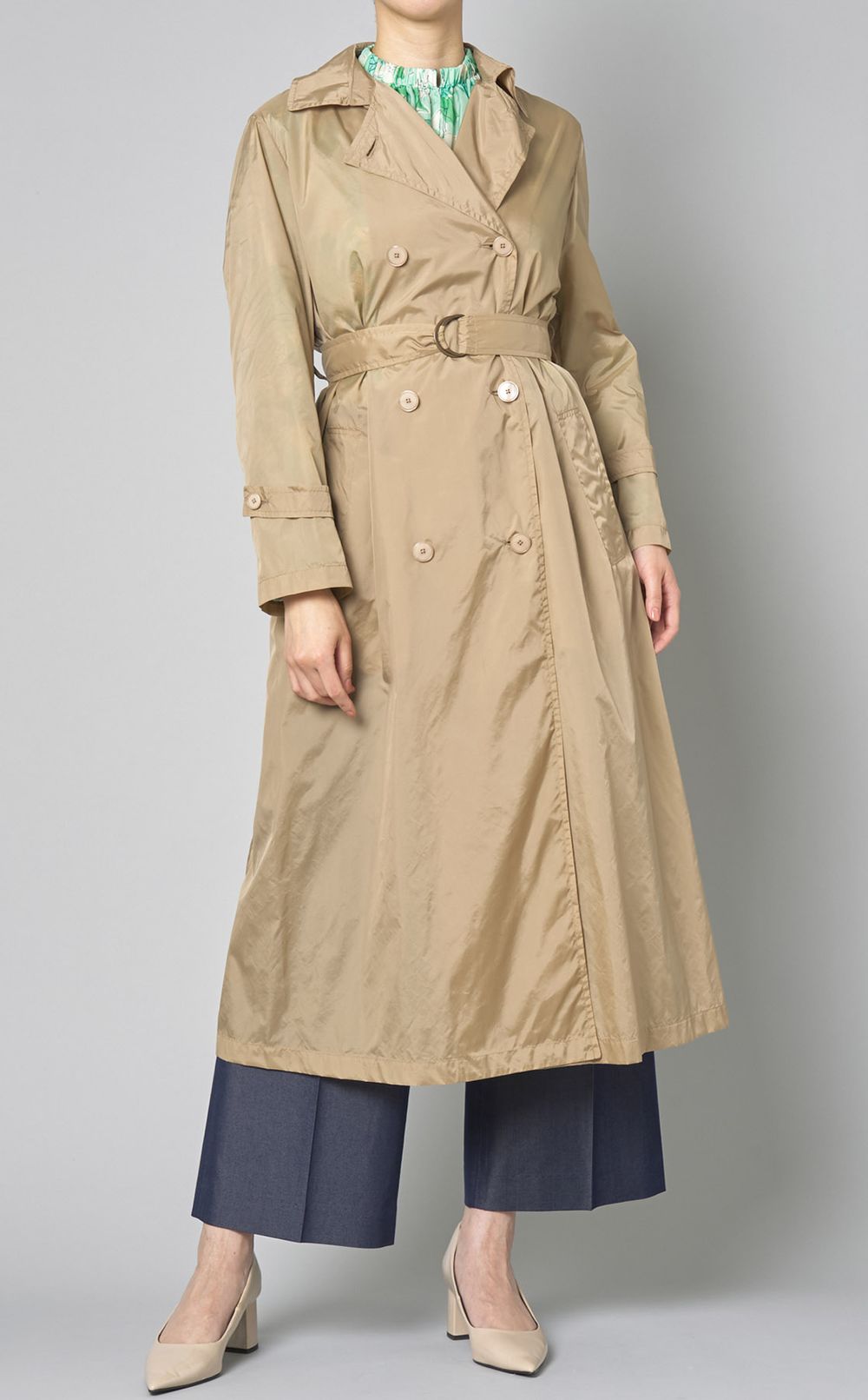 TOMORROWLAND collection｜ナイロンタフタトレンチコート