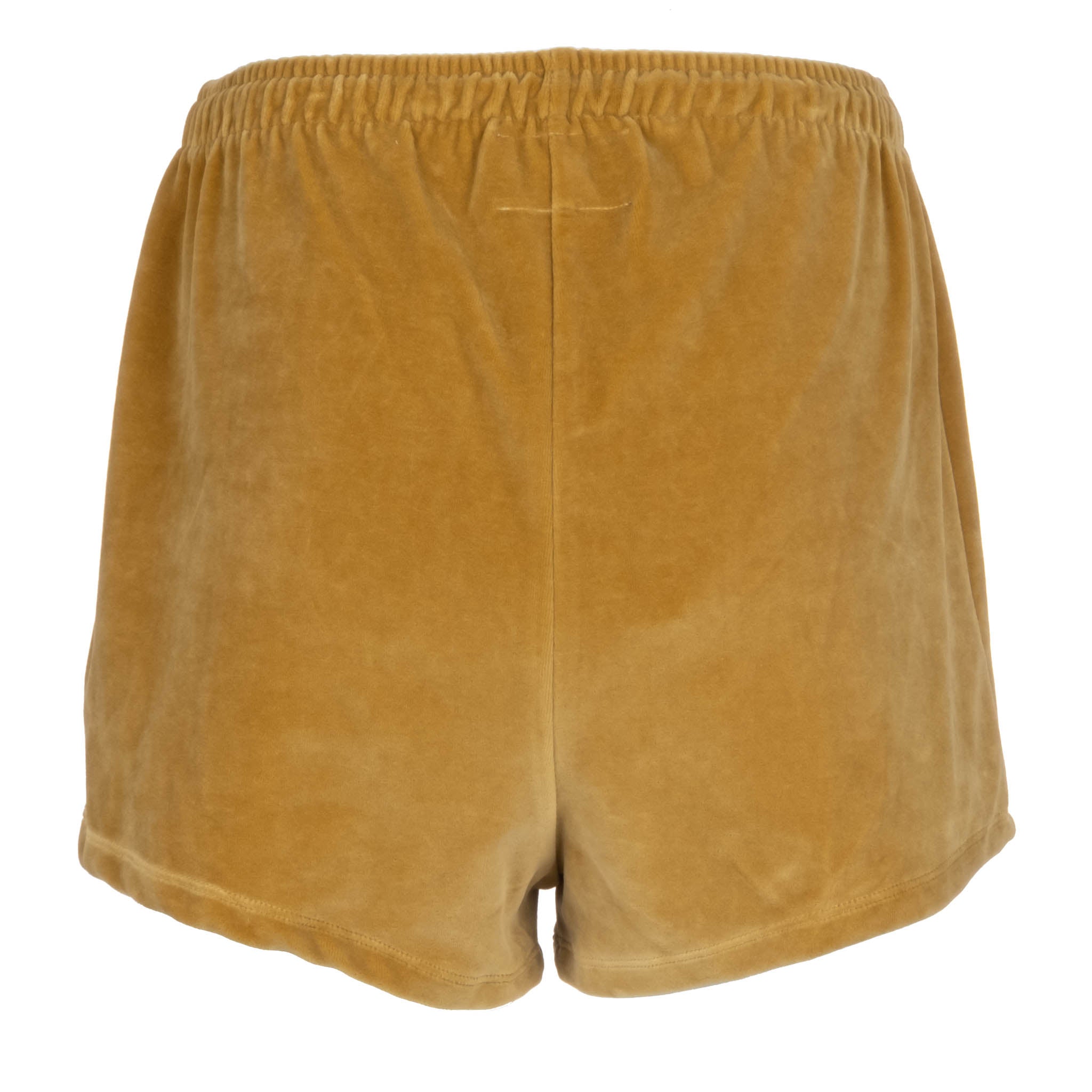 Camel Velour Shorts | Dannijo