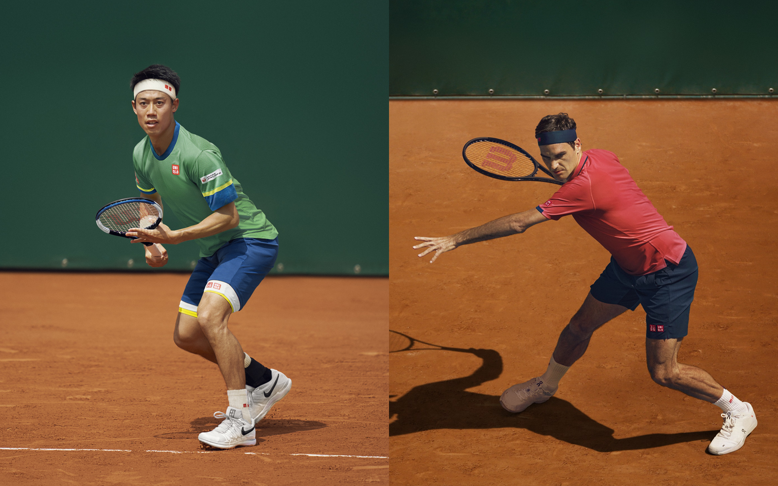 UNIQLO launches the new game uniforms for Roger Federer and Kei
