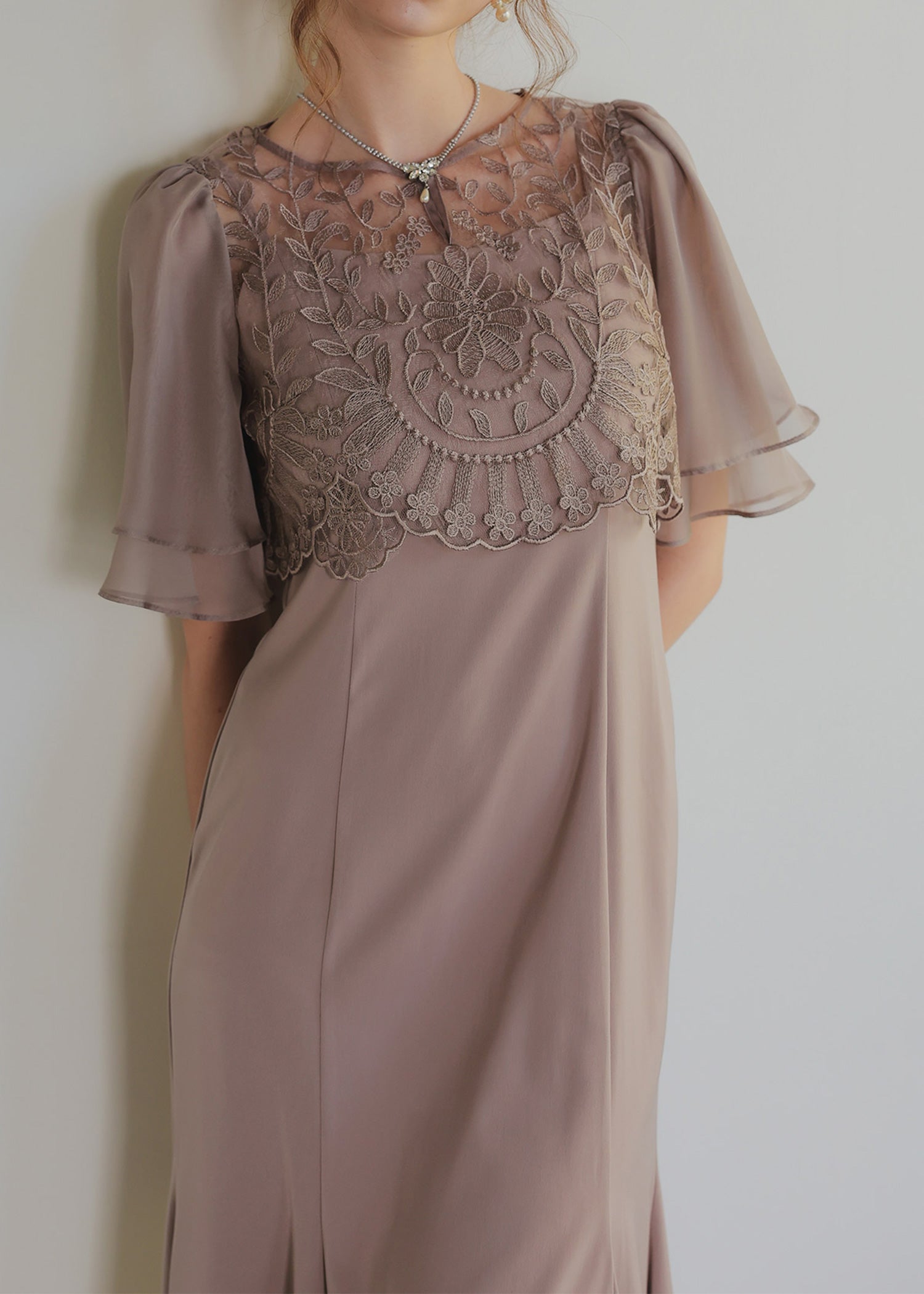 リーフブラウスマーメイドドレス|DorryDoll