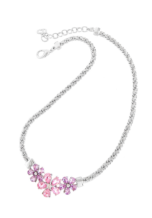 Cristian Dior クリスチャンディオール ピンクとパープルのフラワー