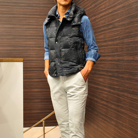 TATRAS PULUVIUS カモフラダウンベスト | DUE blog