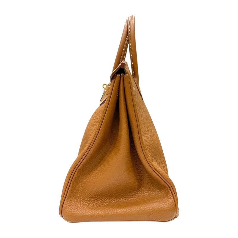 エルメス HERMES バーキン40 □C刻印 ゴールド GD金具 トゴ ユニ