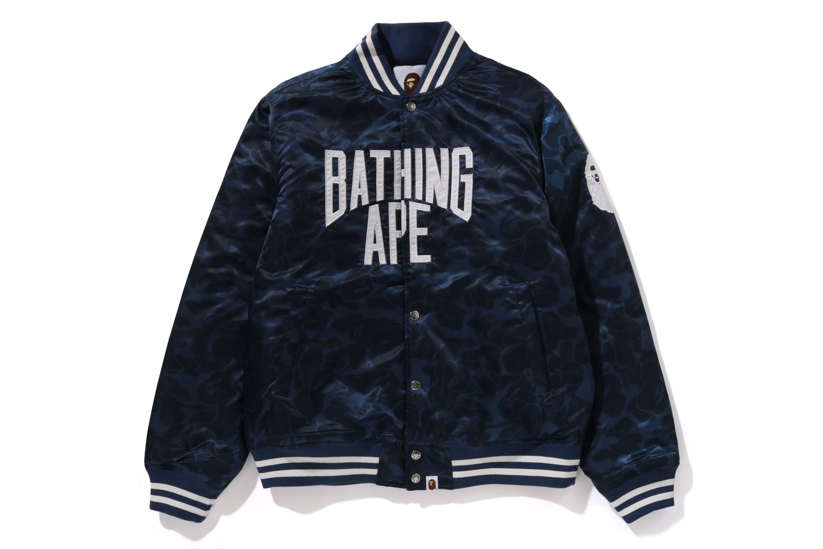 SOLID CAMO NYC LOGO NYLON VARSITY JACKET MENS – eu.bape.com