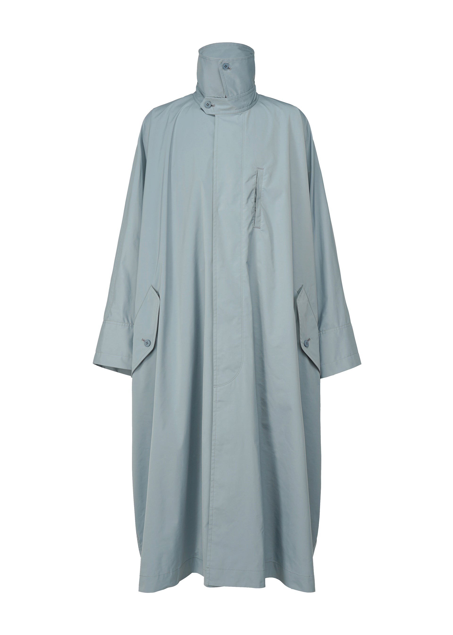 WIND COAT Coat Light Blue – ISSEY MIYAKE EU