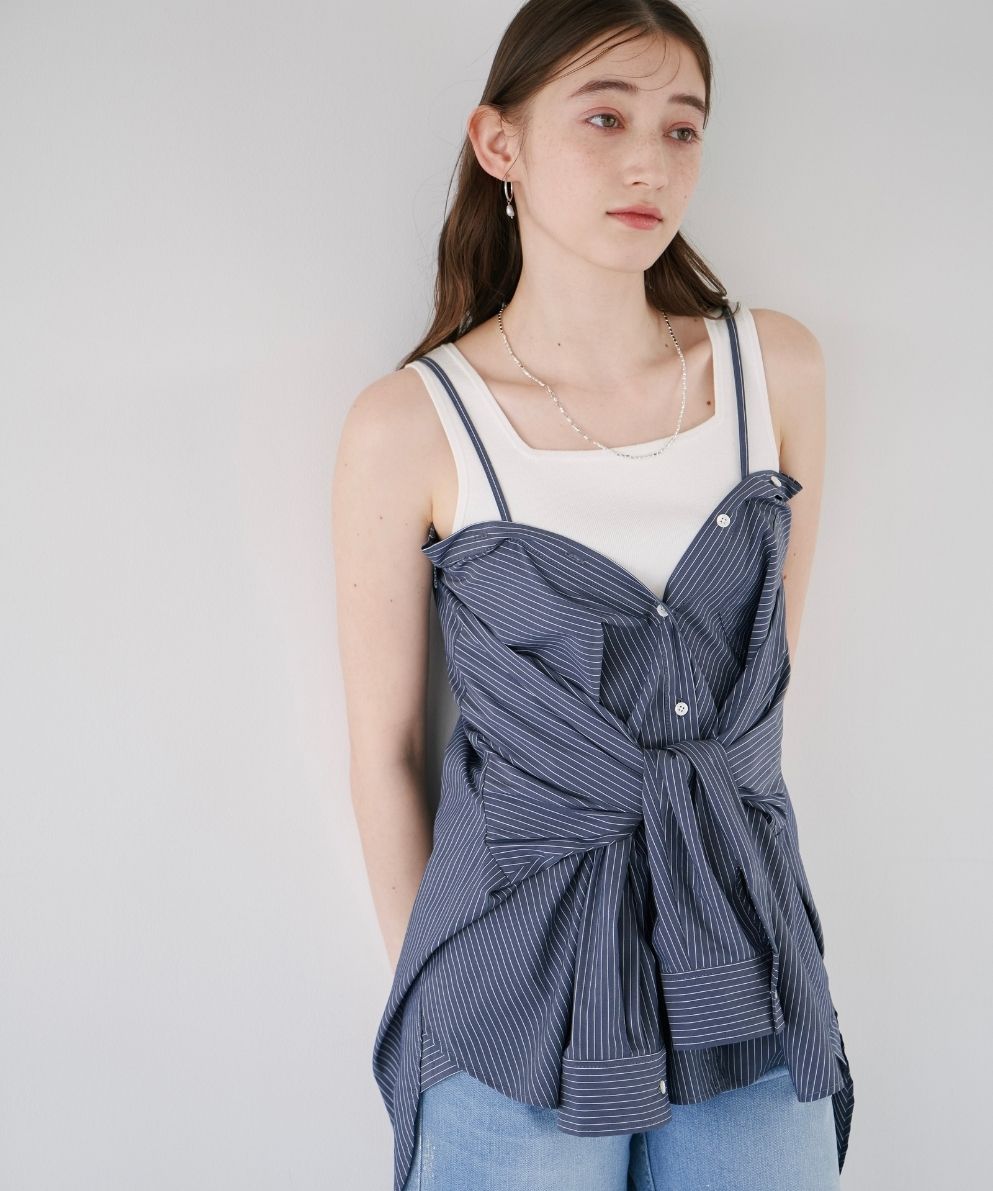 前後2WAY ニットタンク無地｜Stola.（ストラ）公式通販サイト