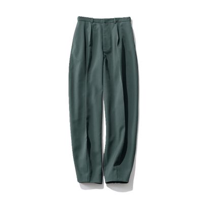 YLEVE(イレーヴ)の【洗える】MERINO WOOL TWILL CURVED TR通販
