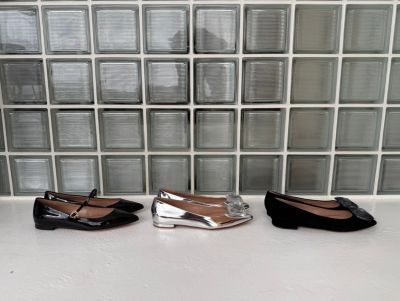 Gianvito Rossi(ジャンヴィト ロッシ)のメリージェーンフラット