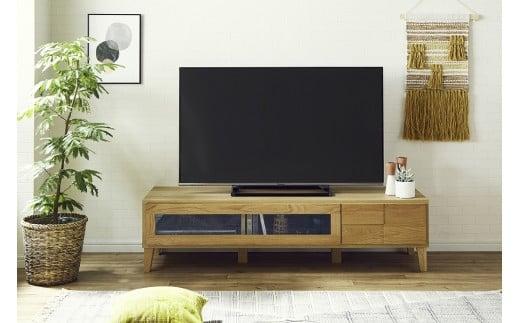 テレビ台 テレビボード 幅150 ホワイトオーク 無垢材 引き出し 収納