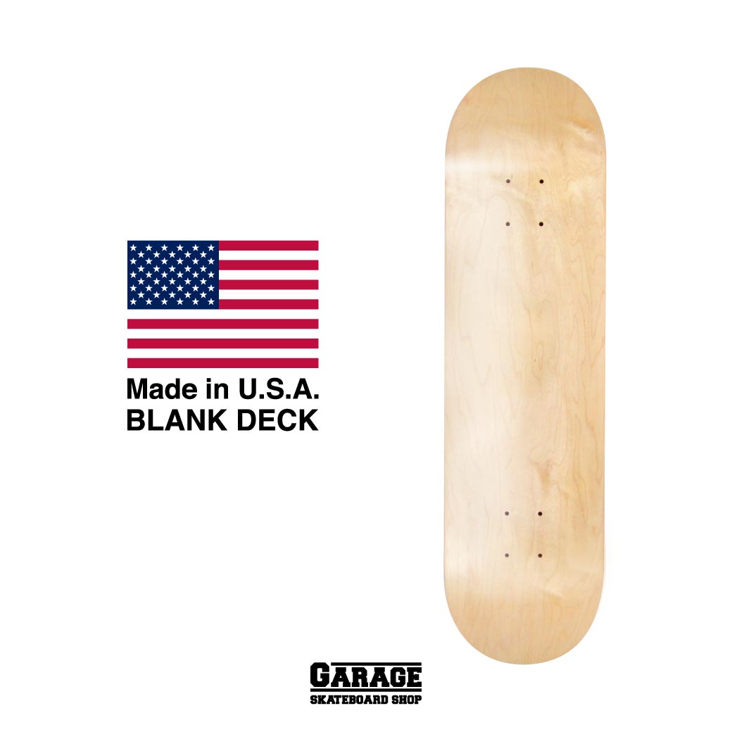 最高級ブランクデッキ再入荷 Made in U.S.A. であなたのスケートを
