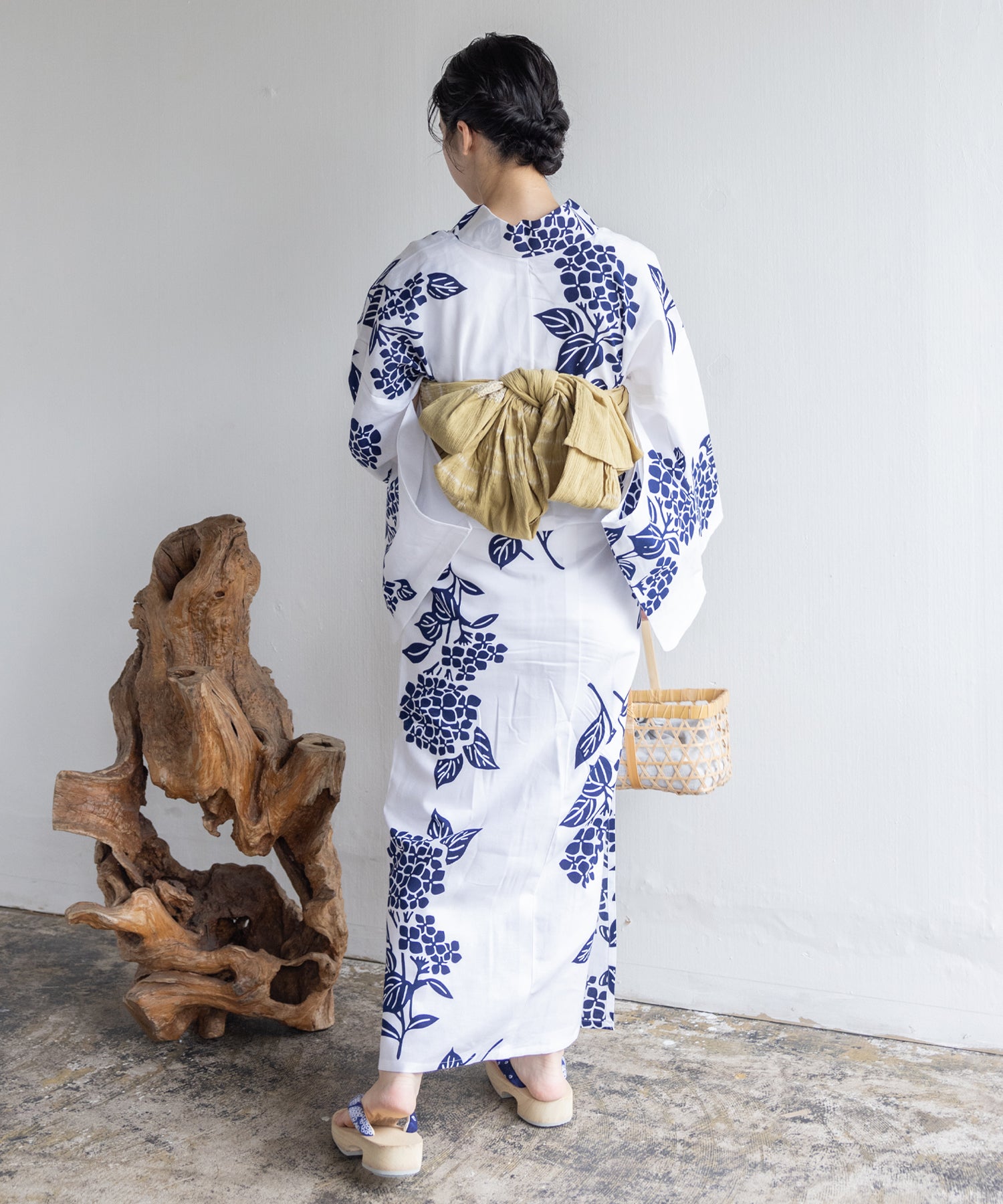 二橋染工場】注染こだわり浴衣2点セット by yukatakan grace – ゆかた
