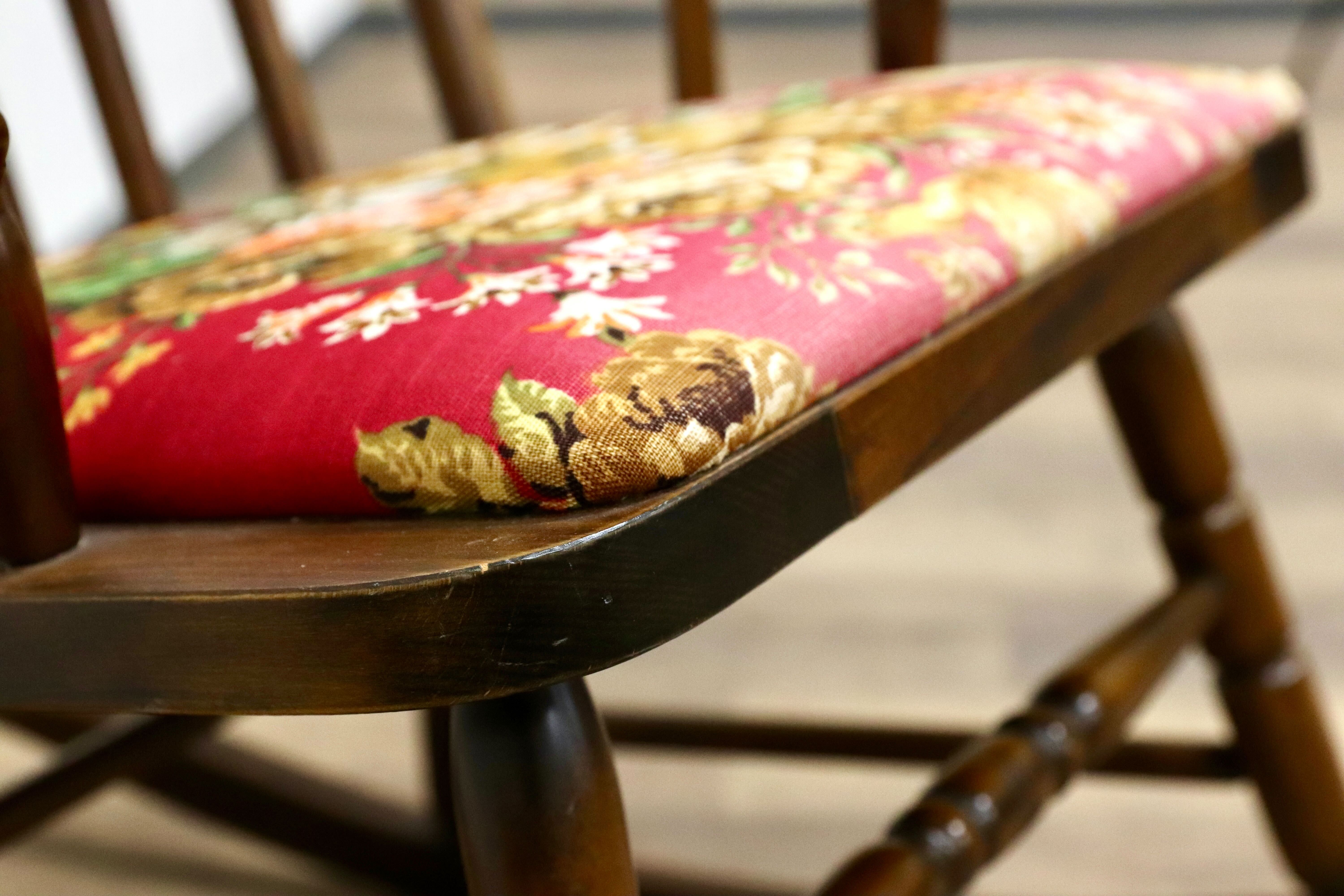 GMGS241○飛騨の家具 ヒダ ダイネット ロッキングチェア 揺り椅子