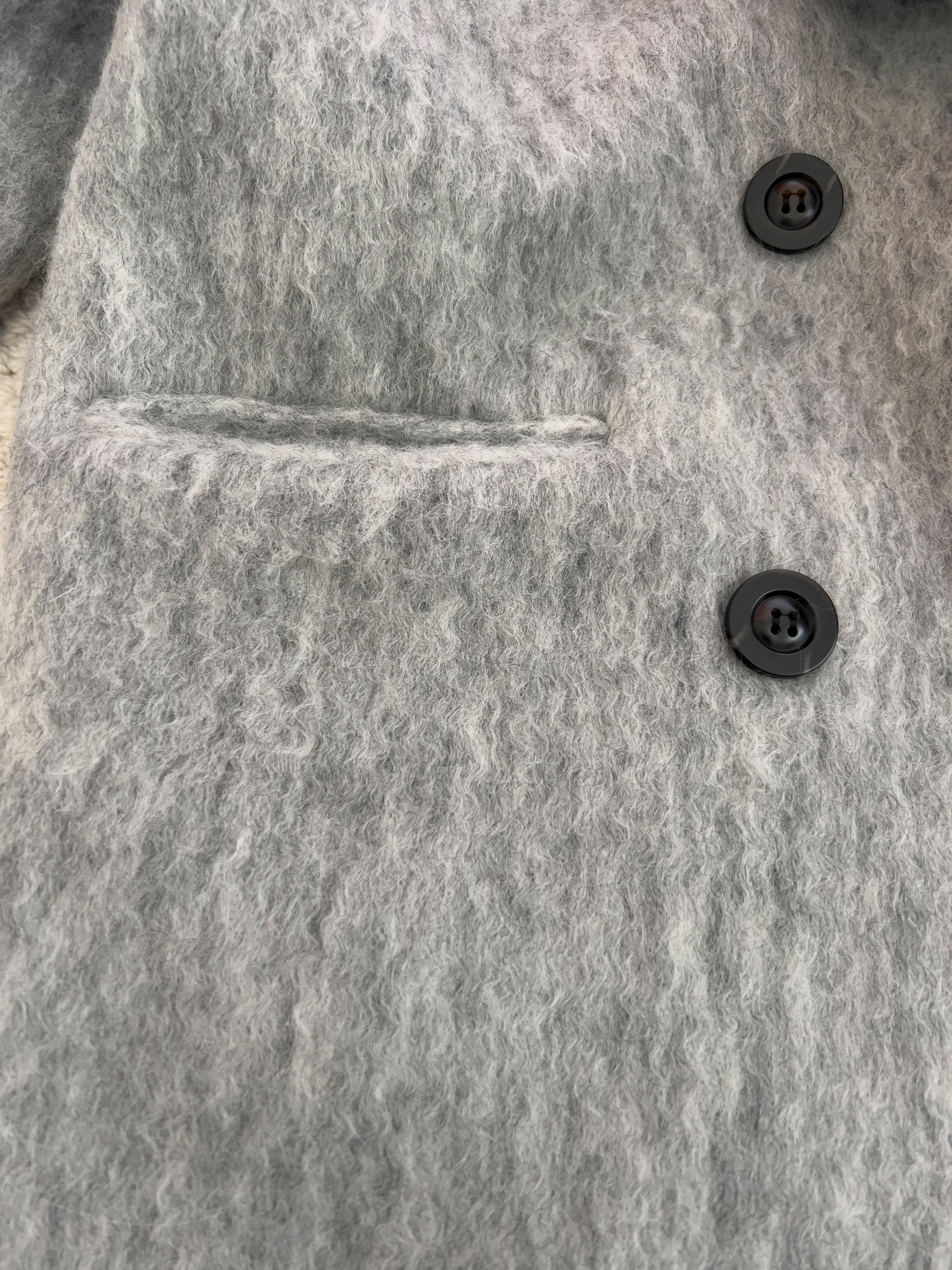 ミドル丈オーバーサイズシャギーコート 1227 – gypsophila