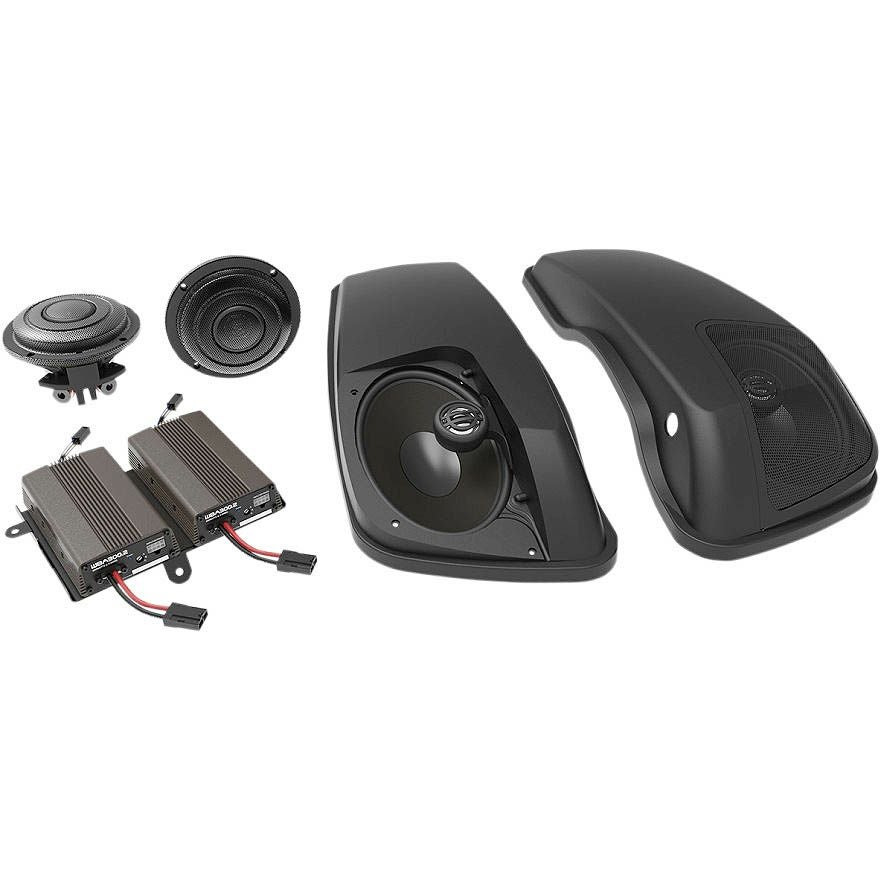 ハーレー、ツーリング ツアーパック＆サドルバック・スピーカー(2014