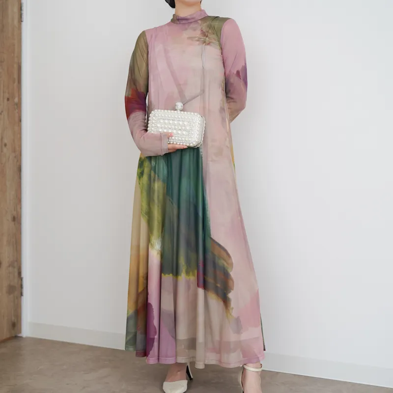 Ameri VINTAGE（アメリ ヴィンテージ）ELIZABETH STAINED GLASS SHEER