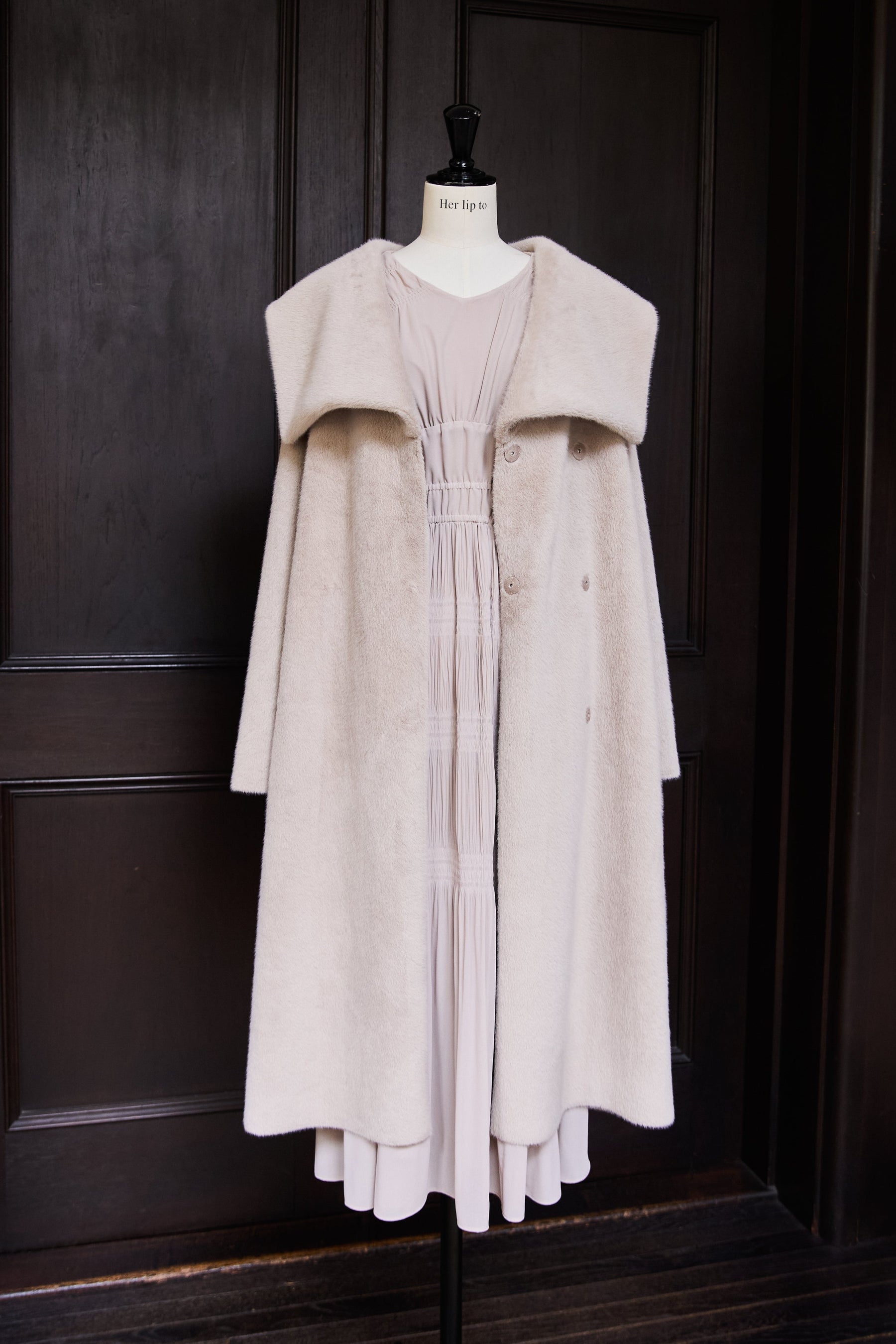 beige / latte】Grace Wrap Coat