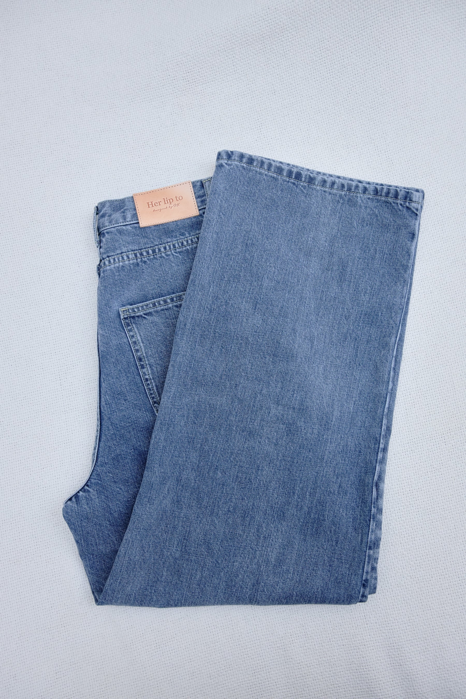 新色】Milano Wide-Straight Jeans