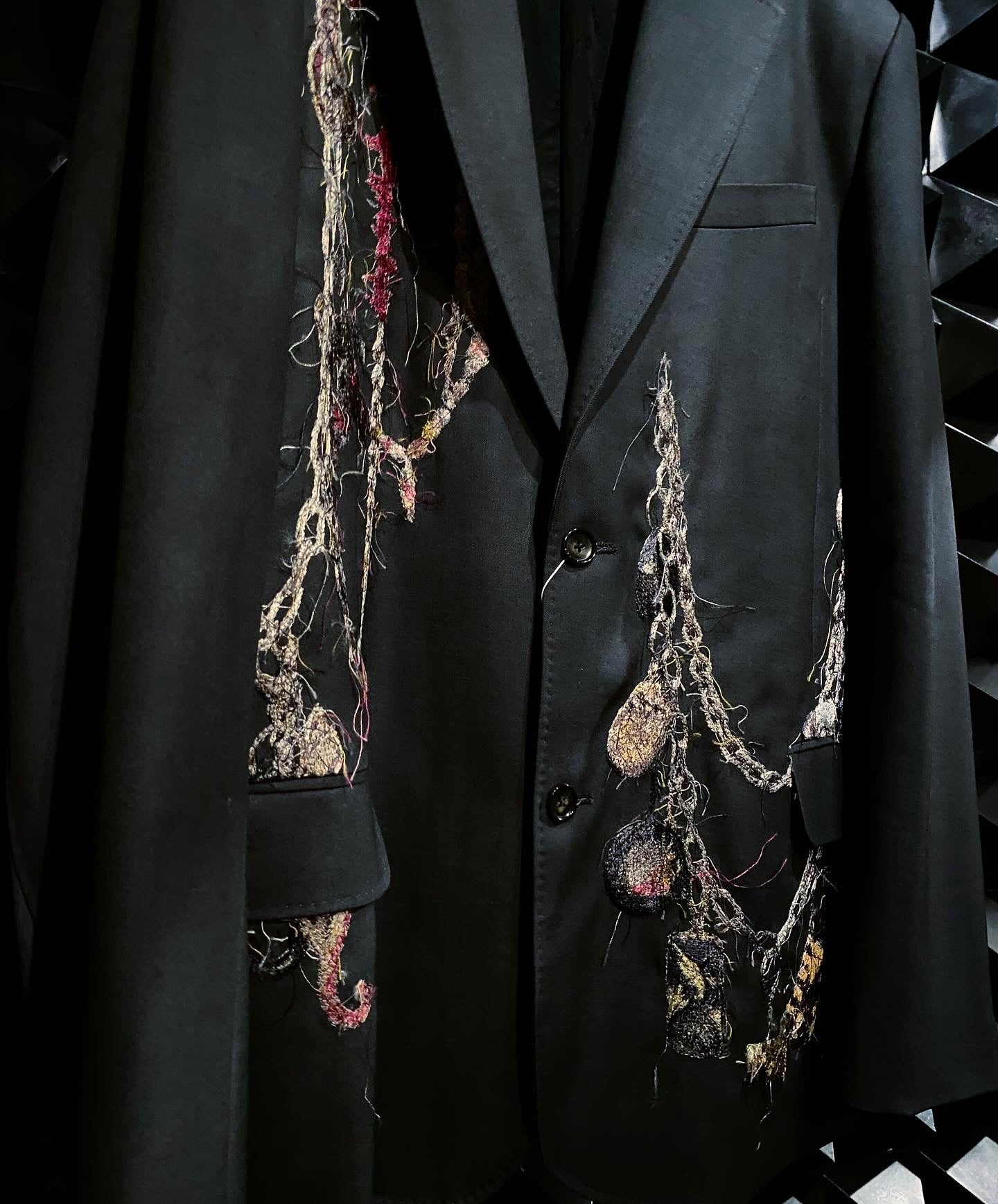 doublet 25AW,】EMBROIDERED CHAIN TAILORED JACKET & EMBROIDERED
