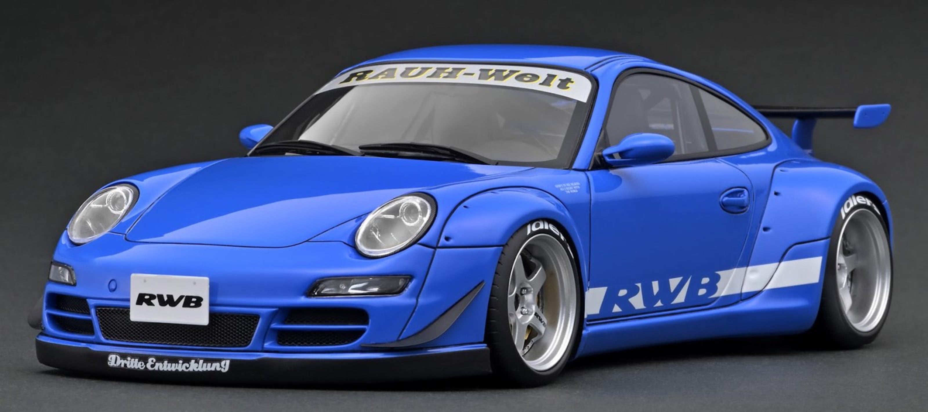 Ignition Model 1:18 Porsche RWB 997 Blue IG3256 – Horizon Diecast
