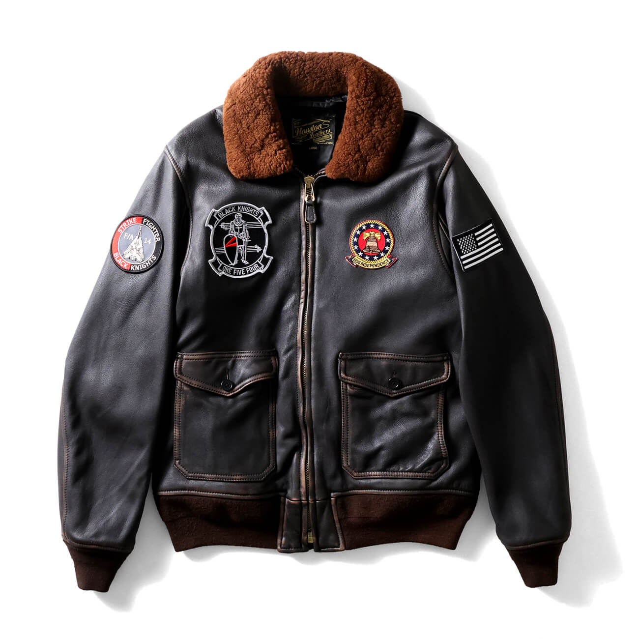 HOUSTON『#8229 ヴィンテージ G-1 レザージャケット』｜フライト
