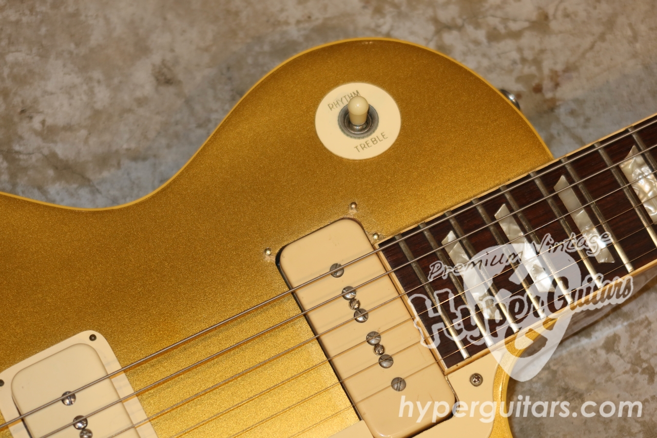 Gibson '71 Les Paul Standard '58 - ゴールドトップ - ハイパー