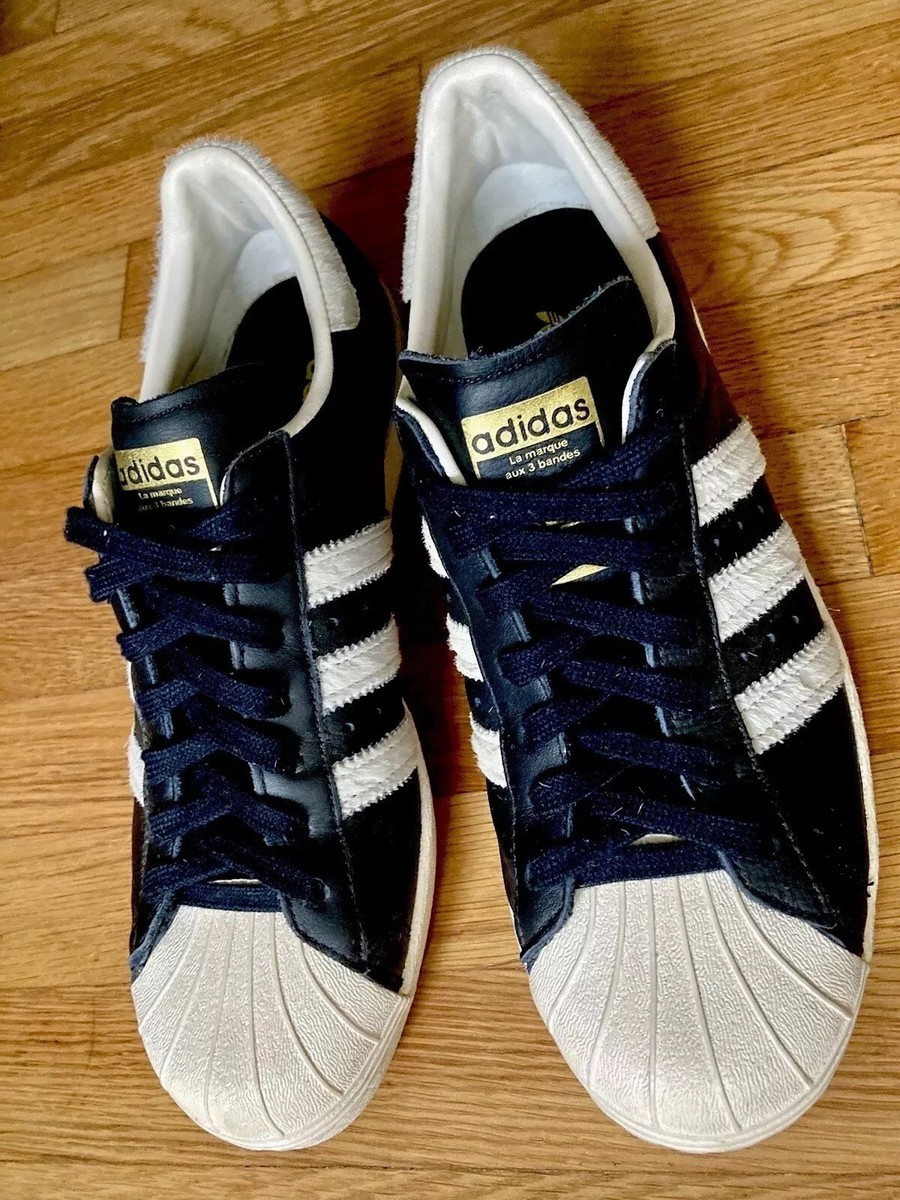 Adidas Superstar 80's BB2232 Sneakers Black. Near Mint Condition