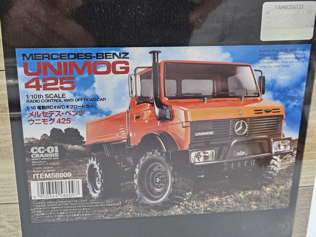 TAMIYA Mercedes-Benz Unimog 425 セット CC01 TAMIYA Mercedes-Benz