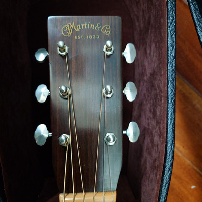 Acoustic Guitar Martin HD28 Custom Natural Pre War Reissue 1981 S