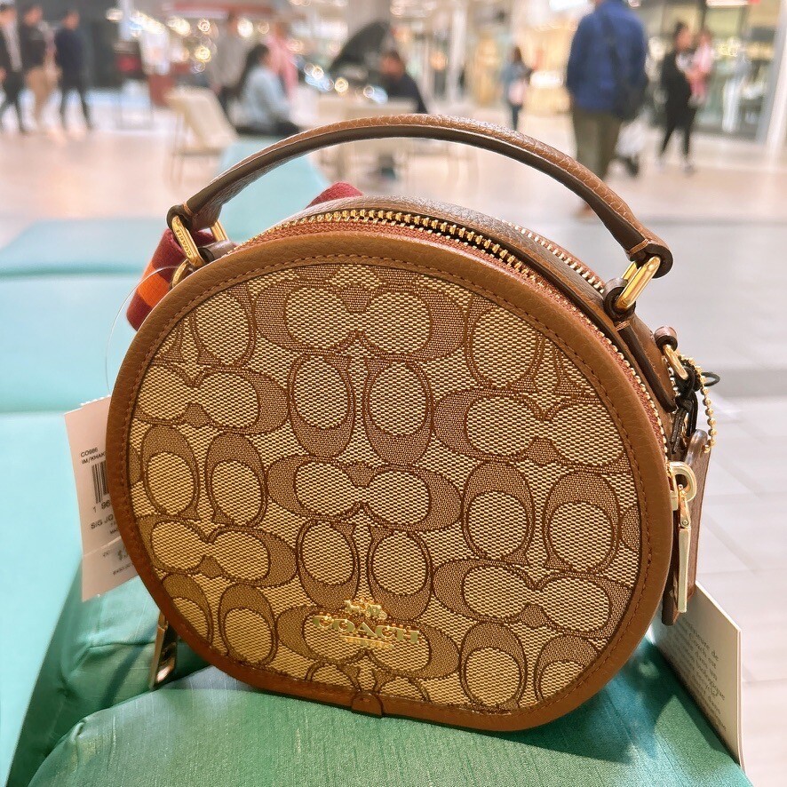 NWT Coach Canteen Crossbody In Signature Jacquard CO986 | eBay