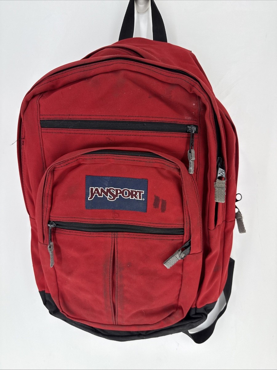 Vintage Jansport 90's Y2K Red Backpack | eBay