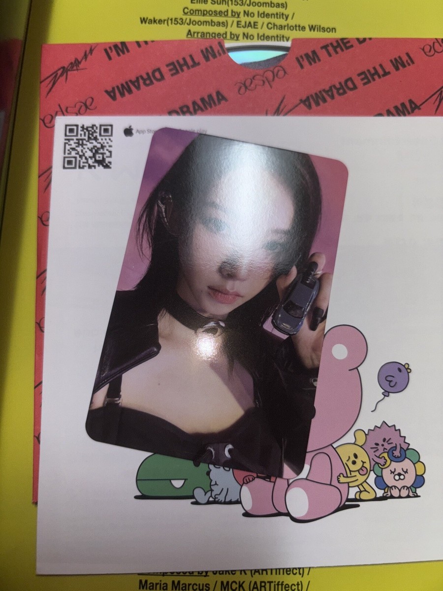 aespa [DRAMA] All Member Autographed Signed Album | eBay