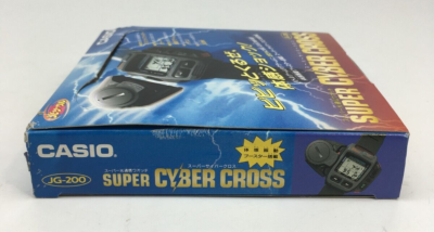 New Casio Super Cyber Cross JG-200 Vintage Digital Men's Watch