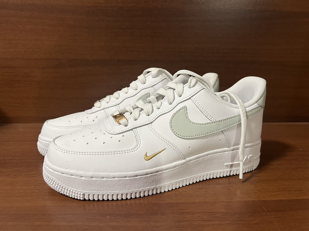 Nike Air Force 1 Low White Grey Gold Size 8.5W CZ0270-106 | eBay