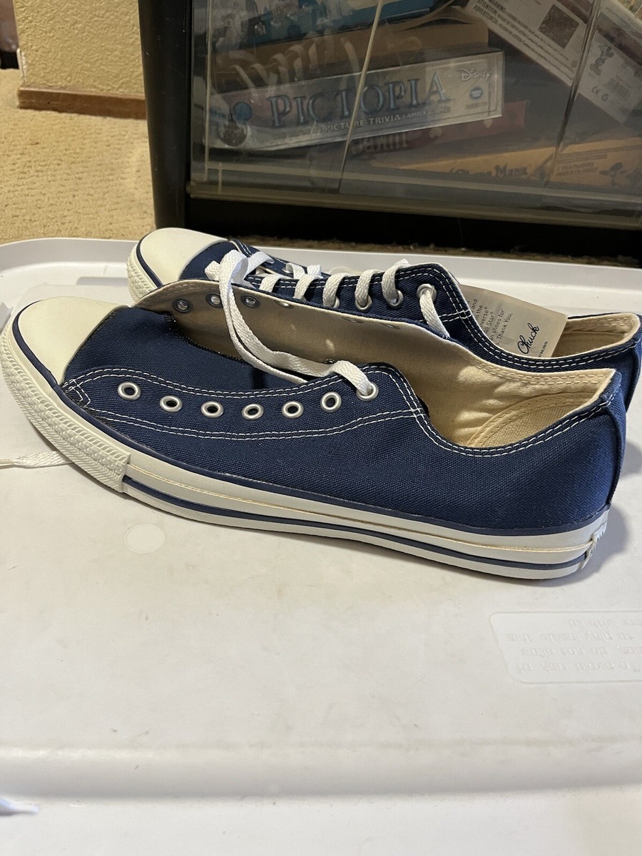 NEW VINTAGE 80/90's Chuck Taylor Converse All Star Low Tops USA