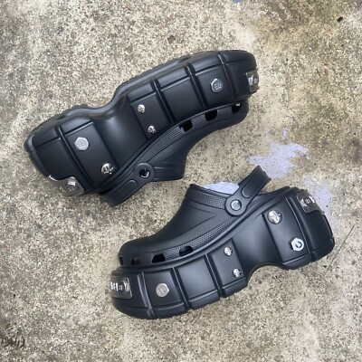 BALENCIAGA HARD CROCS BNWT RARE | eBay